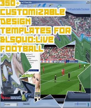 Live football match