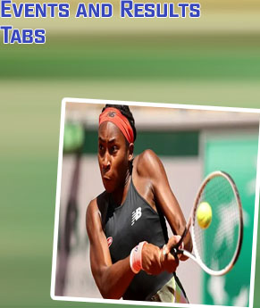 Tennis results yesterday